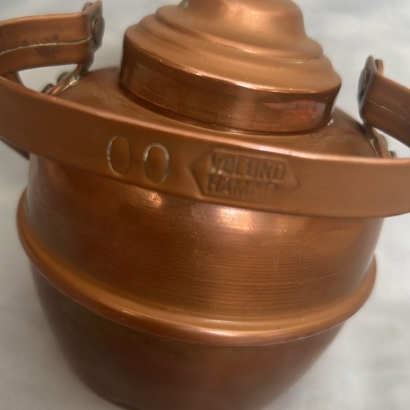 Vintage Volund Hamar 00 petite copper teapot - Picture 2 of 3